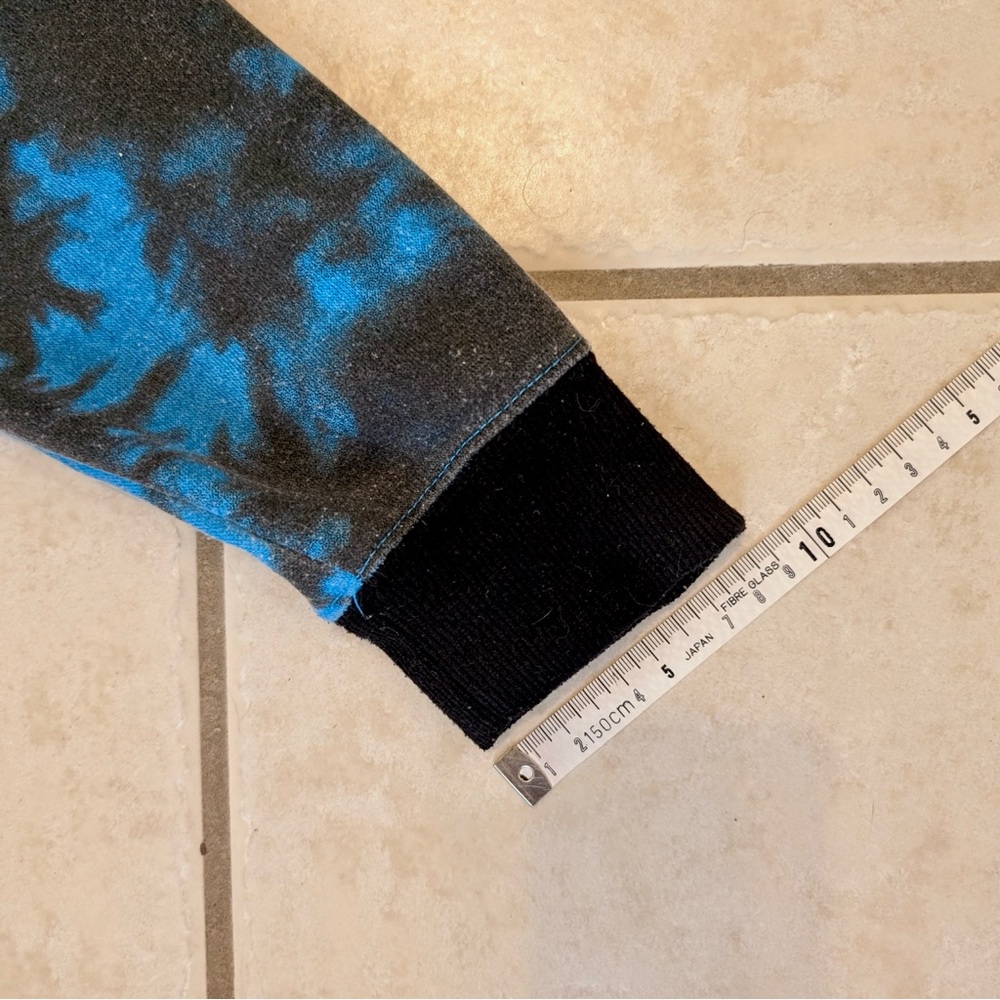 The Beatles Yellow Submarine Blue and Black Tie Dye Hoodie - Picture 10 of 10